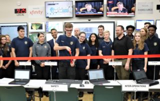 Vinal Technical High School Unveils First-of-its-Kind Emergency Operation Center