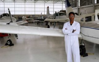 aviation maintenance student