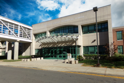 Bullard-Havens Technical High School exterior shot