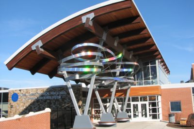 Howell Cheney Technical High School exterior shot