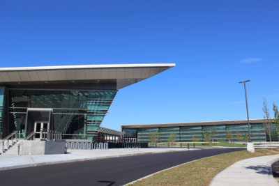 Emmett O'Brien Technical High School exterior shot