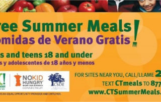 summer meals graphic