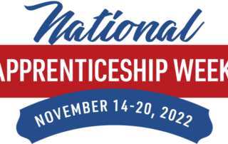2022 national apprenticeship week logo