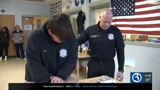 Image of CTECS In The News: (WFSB – GREAT KIDS) Windham Tech student uses life saving skills to help brother