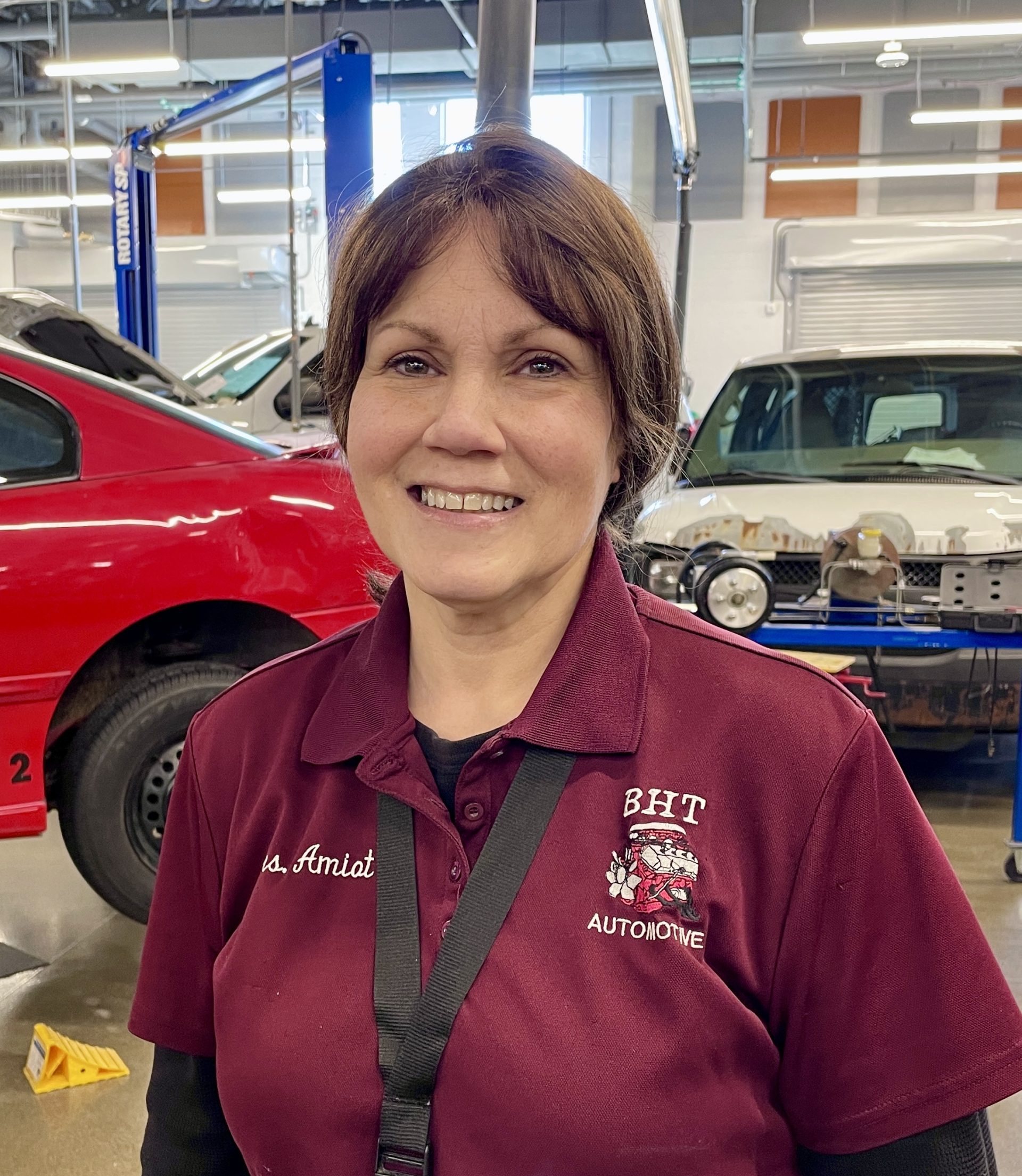 Roxanne Montarro Amiot, Department Head of Automotive Technology at Bullard-Havens Technical High School
