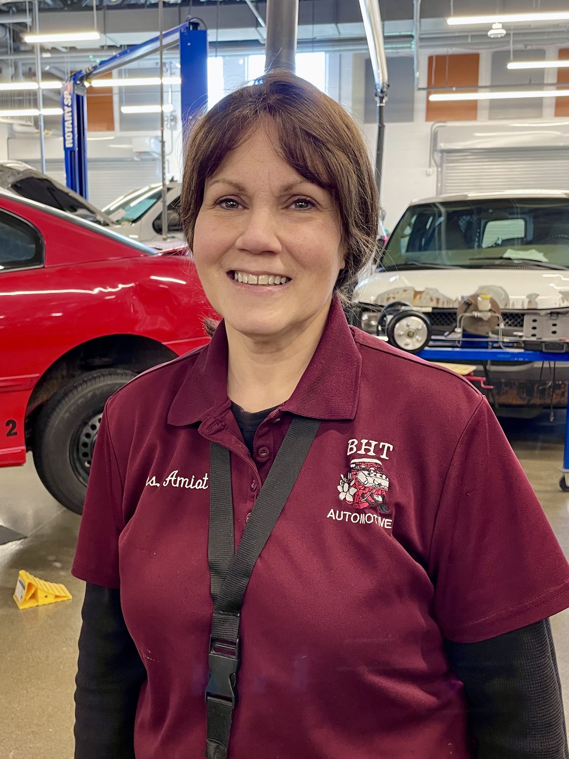 Roxanne Montarro Amiot, Department Head of Automotive Technology at Bullard-Havens Technical High School