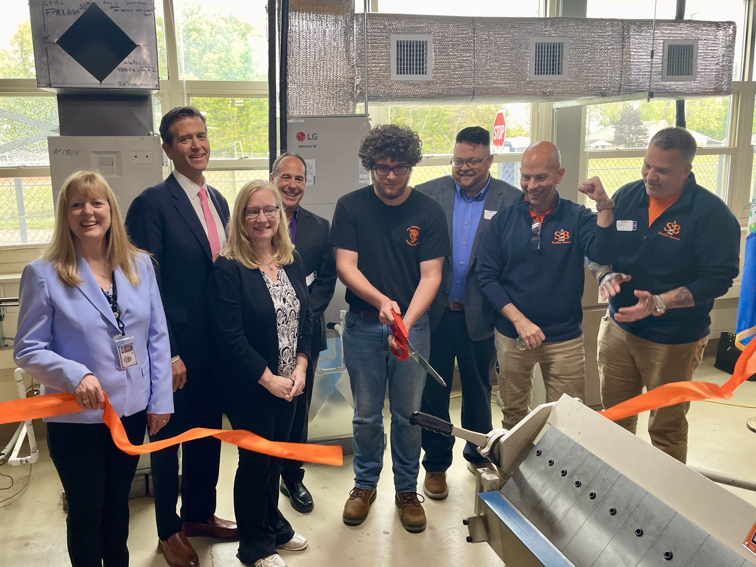 Launch of New HVAC Training Technology at Goodwin Tech Highlights Historic Industry Partnership and Workforce Investment